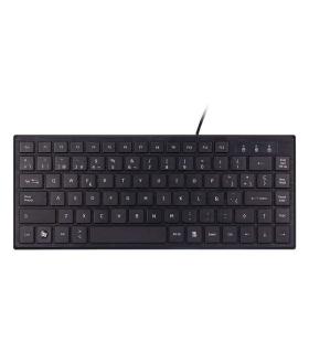 Unykach KB302 Mini Teclado USB con 83 Teclas - Ultraplano - Color Negro