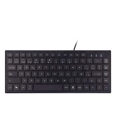 Unykach KB302 Mini Teclado USB con 83 Teclas - Ultraplano - Color Negro