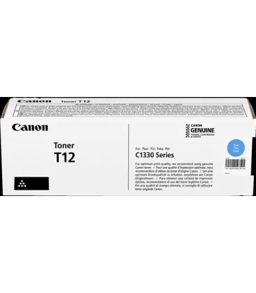 Canon T12 Cyan Cartucho de Toner Original - 5097C006