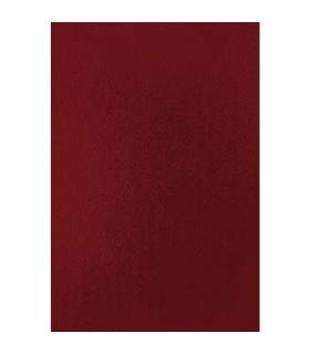 Fellowes Pack de 50 Portadas de Carton Simil Piel A4 - 750 gr - Color Rojo
