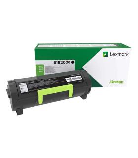Lexmark MS317/MS417/MS517/MS617/MX317/MX417/MX517/MX617 Negro Cartucho de Toner Original - 51B2000