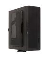 Unykach UK1007 Caja Torre Mini-ITX - Fuente de Alimentacion 150W Incluida - Tamaño Disco Soportado 2.5" - USB-A 2.0/3.2 y Audio