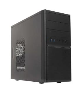 Unykach Dark Shadow Caja MicroATX - Fuente de Alimentacion 500W Incluida - Tamaño Disco Soportado 3.5", 2.5" - USB-A 2.0/3.2..
