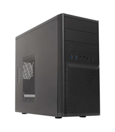 Unykach Dark Shadow Caja MicroATX - Fuente de Alimentacion 500W Incluida - Tamaño Disco Soportado 3.5", 2.5" - USB-A 2.0/3.2..