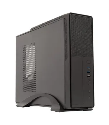 Unykach UK2010 Caja Torre ITX, MicroATX - Fuente de Alimentacion 450W Incluida - Tamaño Disco Soportado 3.5", 2.5" - USB-A 3.0/2