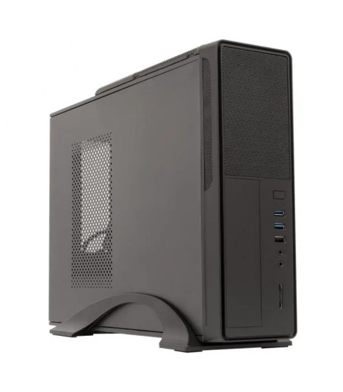 Unykach UK2010 Caja Torre ITX, MicroATX - Fuente de Alimentacion 450W Incluida - Tamaño Disco Soportado 3.5", 2.5" - USB-A 3.0/2