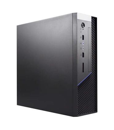 Unykach Caviar 1K Caja Torre ITX, DTX - Tamaño Disco Soportado 2.5" - USB-A 3.2, Audio, Lector de Tarjetas