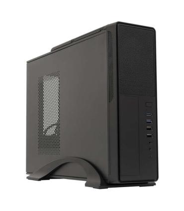 Unykach UK2010SE Caja Torre MicroATX - Fuente de Alimentacion 450W Incluida - Tamaño Disco Soportado 3.5", 2.5" - USB-A 3.2, USB