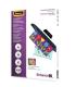 Fellowes Pack de 100 Fundas Autoadhesivas para Plastificar Brillo A4 - 80 Micras - Alta Calidad - Transparente