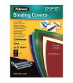 Fellowes Pack de 25 Portadas de Carton Simil Piel Delta Cuero A4 - 250 gr - Color Negro
