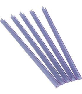 Fellowes Pack de 50 Lomeras A4 9-12mm - Hasta Aprox 120 Hojas - Transparente