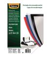 Fellowes Pack de 50 Portadas de Polipropileno A4 - 700 Micras - Alta Calidad - Color Negro