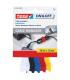 Tesa On & Off Cables Manager Pack de Tiras de Velcro 20cm x 12mm - Para Organizar Cables - Colores Surtidos