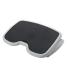 Kensington Reposapies SoleMate - Se Inclina hasta 20 Grados - Panel de Sujecion Texturado - Color Blanco/Negro