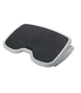 Kensington Reposapies SoleMate - Se Inclina hasta 20 Grados - Panel de Sujecion Texturado - Color Blanco/Negro