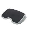 Kensington Reposapies SoleMate - Se Inclina hasta 20 Grados - Panel de Sujecion Texturado - Color Blanco/Negro