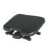 Kensington Reposapies Solemassage - Altura Ajustable 7,5-12,5cm - Inclinacion 30 Grados - Superficie Estimulante - Color Negro