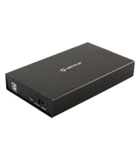 Unykach LOK 0.2 Caja Externa 3,5" USB 2.0 - Interruptor On/Off - Fabricada en Aluminio - Color Negro