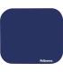 Fellowes Alfombrilla Premium - Base de Goma Antideslizante - Superficie de Poliester - 23.2x19.9cm - Color Azul