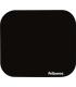 Fellowes Alfombrilla Premium - Base de Goma Antideslizante - Superficie de Poliester - 23.2x19.9cm - Color Negro