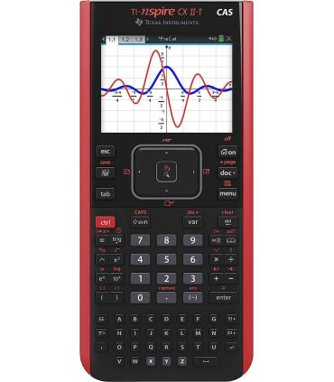 Texas Instruments TI-Nspire CX II-T CAS Calculadora gráfica, Software, USB - E/D/I/F/ES/NL