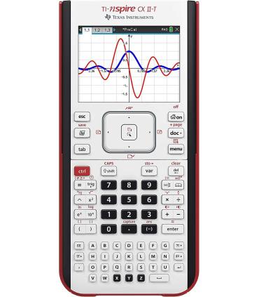 Texas Instruments TI-Nspire CX II-T Calculadora Gráfica Digital a Color Blanco, E/D/I/NL/P/F
