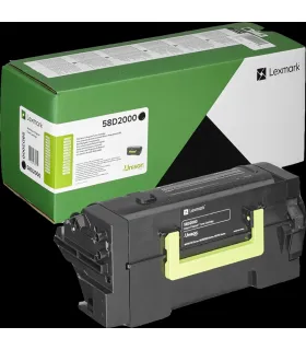 Lexmark MS725/MS821/MS822/MS823/MS825/MS826/MX721/MX722/MX822/MX826 Negro Cartucho de Toner Original - 58D2000