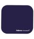 Fellowes Alfombrilla para Raton con Microban - Proteccion Antibacteriana - Base de Goma - 23.2x19.9cm - Color Azul