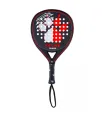 Kelme Shark Pala de Padel - Forma Mixta - Marco 100% Carbono - Cara 100% Fibra de Carbono - Nucleo Xtra Soft Eva