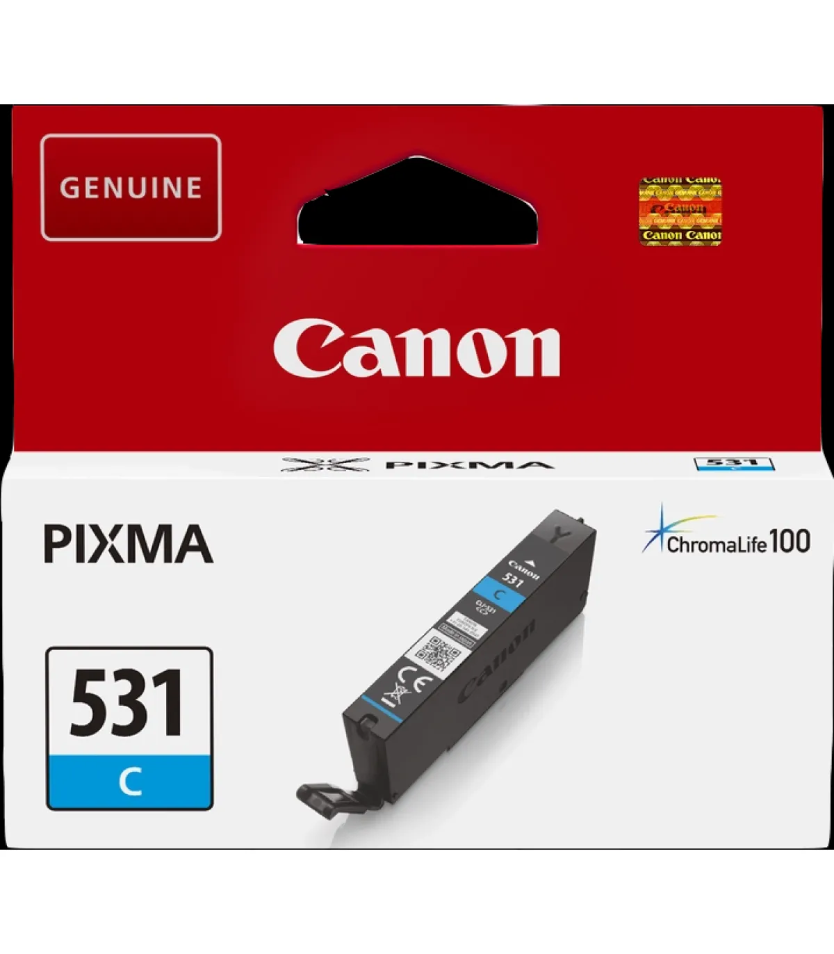 Canon CLI531 Cyan Cartucho de Tinta Original - 6119C001/CLI531C