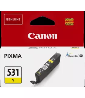 Canon CLI531 Amarillo Cartucho de Tinta Original - 6121C001/CLI531Y