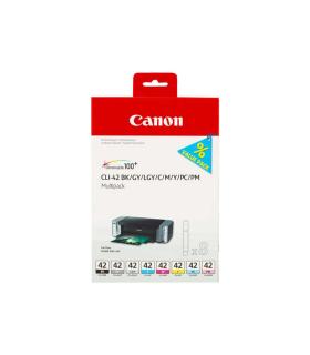 Canon CLI42 Pack de 8 Cartuchos de Tinta Originales - 6384B010