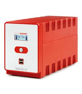 Salicru SPS 2200 SOHO+ Sistema de Alimentacion Ininterrumpida - SAI/UPS - de 2200 VA Line-interactive - Doble Cargador USB - Col
