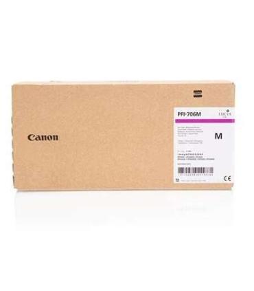 Canon PFI706 Magenta Cartucho de Tinta Original - 6683B001