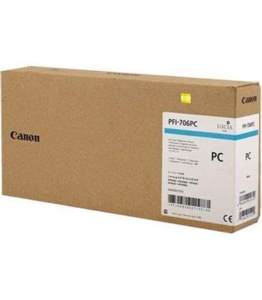 Canon PFI706 Cyan Photo Cartucho de Tinta Original - 6685B001