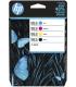 HP 953 Pack de 4 Cartuchos de Tinta Originales - 6ZC69AE