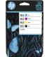 HP 963 Pack de 4 Cartuchos de Tinta Originales - 6ZC70AE