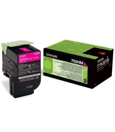 Lexmark CS310/CS410/CS510 Magenta Cartucho de Toner Original - 70C2HM0/70C2HME/70C0H30/702HM