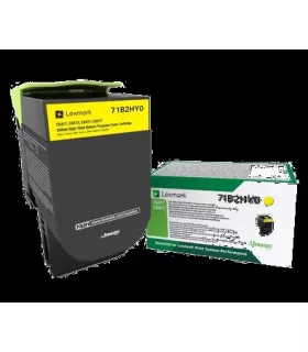 Lexmark CS417/CX417/CS517/CX517 Amarillo Cartucho de Toner Original - 71B2HY0/71B0H40