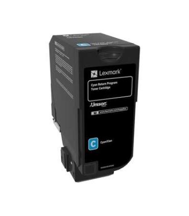 Lexmark CS720/CS725/CX725 Cyan Cartucho de Toner Original - 74C20C0