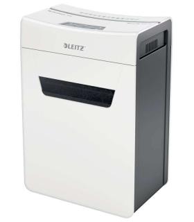 Leitz IQ Protect Premium 10x Destructora - Super Silenciosa y Compacta - Papelera Extraible - Tritura 10 Hojas - Capacidad Papel