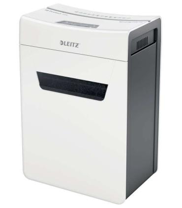 Leitz IQ Protect Premium 10x Destructora - Super Silenciosa y Compacta - Papelera Extraible - Tritura 10 Hojas - Capacidad Papel