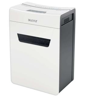 Leitz IQ Protect Premium 6M - Destructora de Papel Inteligente y Compacta - Micro Corte P5 - Blanco