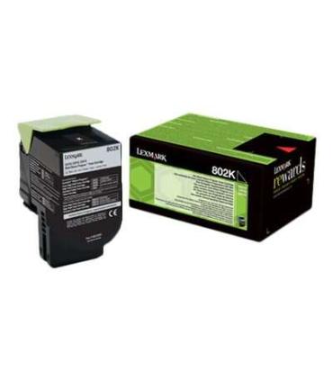 Lexmark CX310/CX410/CX510 Negro Cartucho de Toner Original - 80C20K0/802K