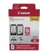 Canon PG-545XL/CL-546XL Pack de 2 Cartuchos de Tinta Originales + 50 Hojas de Papel Fotografico - 8286B011