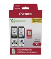 Canon PG-545XL/CL-546XL Pack de 2 Cartuchos de Tinta Originales + 50 Hojas de Papel Fotografico - 8286B011