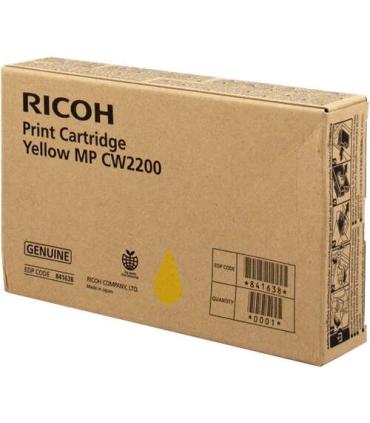 Ricoh Aficio MP-CW2200SP Amarillo Cartucho de Tinta Original - 841638/MP CW2200Y