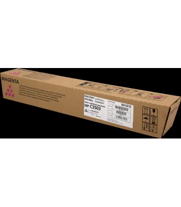 Ricoh Aficio MP-C3003/MP-C3004/MP-C3503/MP-C3504/MP-C4504/MP-C5504/MP-C6004 Amarillo Cartucho de Toner Original - 841818/841814
