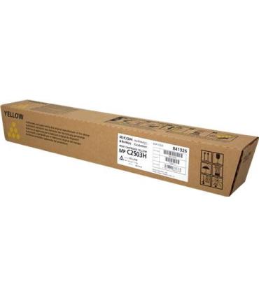 Ricoh Aficio MP-C2503SP/MP-C2003SP/MP-C2004SP/MP-C2504SP Amarillo Cartucho de Toner Original - 841926