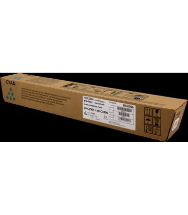 Ricoh Aficio MP-C2800/MP-C3300/MP-C3001/MP-C3501 Cyan Cartucho de Toner Original - 841127/842046/841427
